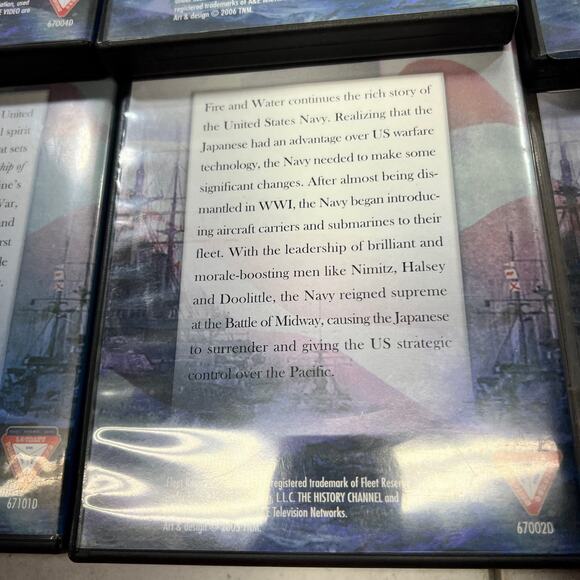 FRA Shipmates 6 DVD Series History of the U.S. Navy Seals plus others SEE PICS - Picture 11 of 13